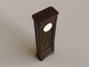 Grandfather Clock Modèle 3D