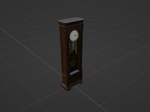 Grandfather Clock Modèle 3D