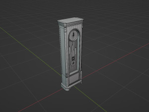 Grandfather Clock Modèle 3D