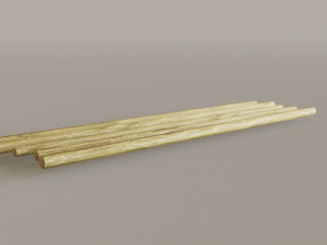 Mountain Fence Pack Model 3D