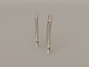 Mountain Fence Pack Model 3D