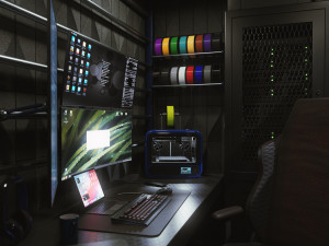 Hacker Hideout Modelo 3D
