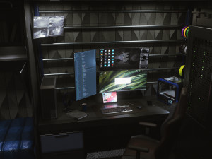 Hacker Hideout Modelo 3D