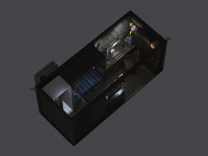 Hacker Hideout Modelo 3D