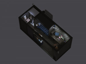 Hacker Hideout Modelo 3D