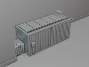 해커 은신처 3D 모델