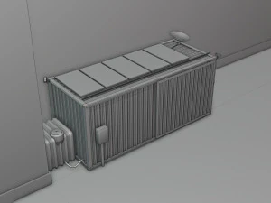 해커 은신처 3D 모델