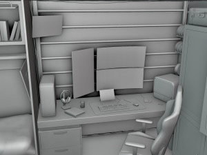 Hacker Hideout Modelo 3D