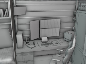 Hacker Hideout Modelo 3D