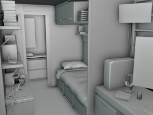 Hacker Hideout Modelo 3D