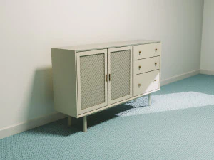 악센트 캐비닛 3D 모델