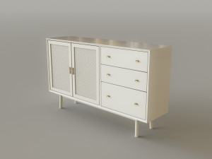 Accent Cabinet 3D 模型