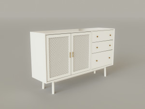 Accent Cabinet 3D 模型