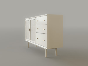 Accent Cabinet 3D 模型