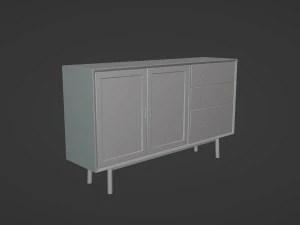 Accent Cabinet 3D Model