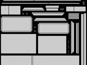 Accent Cabinet 3D 模型