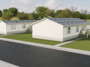 Maisons mobiles Modèle 3D