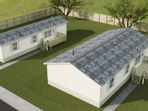Trailer Houses 3D Model
