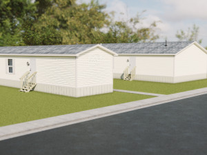 Trailer Houses 3D Модель