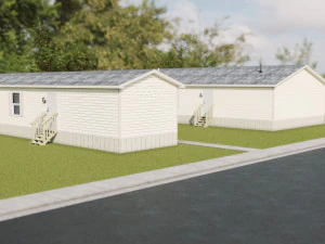 Trailer Houses 3D Model