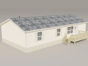 Trailer Houses 3D Model