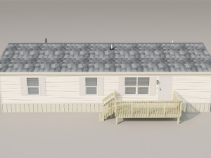 Trailer Houses 3D Модель