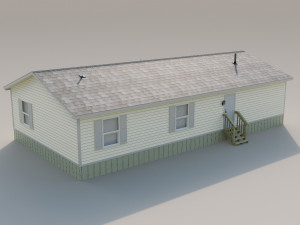 Trailer Houses 3D Модель