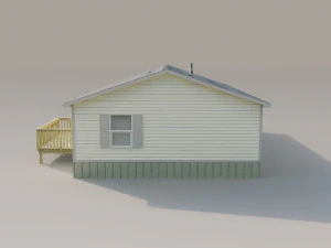 Trailer Houses 3D Model