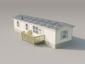 Trailer Houses 3D Модель