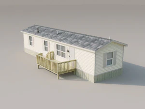 Trailer Houses 3D Model