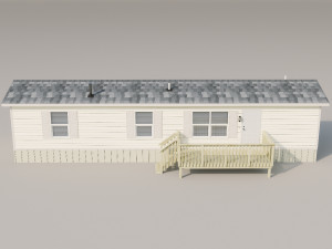 Trailer Houses 3D Модель