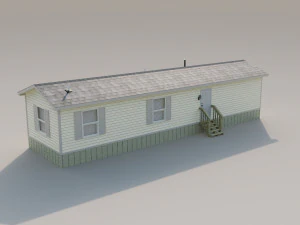 Trailer Houses 3D Model