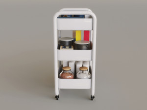 Utility Cart Model 3D