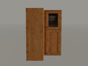 Kitchen Countertop Set 3D Model