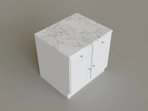 Kitchen Countertop Set 3D Model