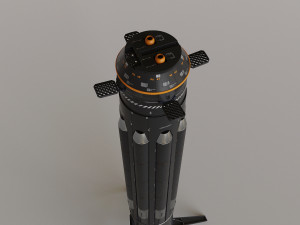 Orbital Weapon Platform 3D-Modell