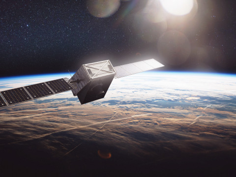 Reconnaissance Satellite Modello 3D