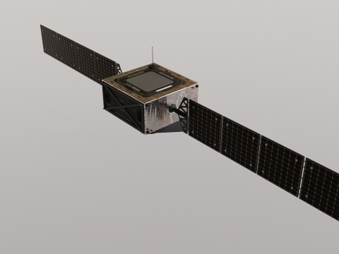 Reconnaissance Satellite Modèle 3D