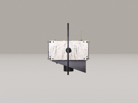 Reconnaissance Satellite Modèle 3D