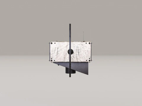 Reconnaissance Satellite 3D Model