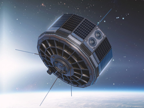 Vintage Satellite 3Dモデル