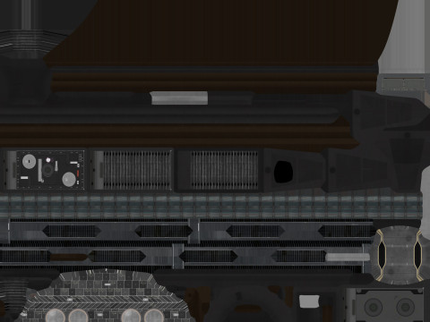 Vintage Satellite 3D Model