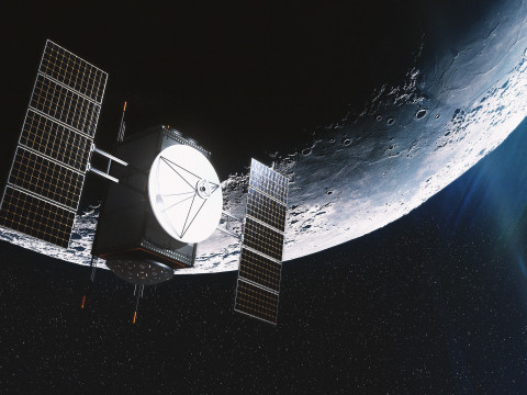 Science Probe Satellite Model 3D