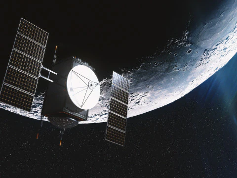 Science Probe Satellite 3D Model