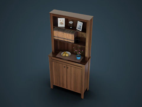 Display Cupboard 3D Model