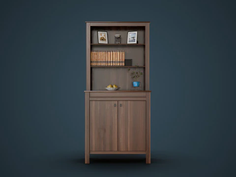 Display Cupboard 3D Model
