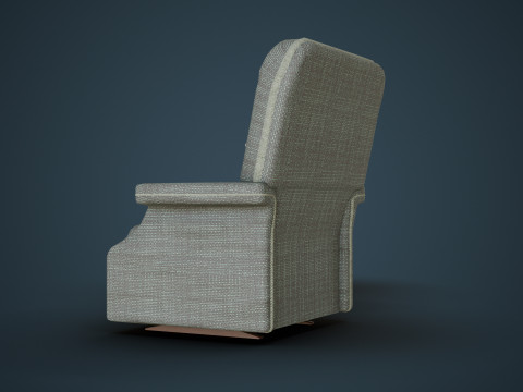 Old Side Stand and Recliner 3D मॉडल