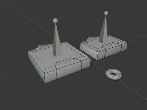 Box of Donuts Model 3D