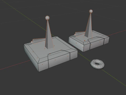 Box of Donuts 3D Model