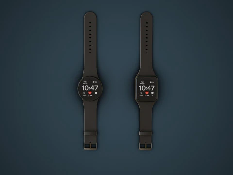 Smart Watches 3D Model